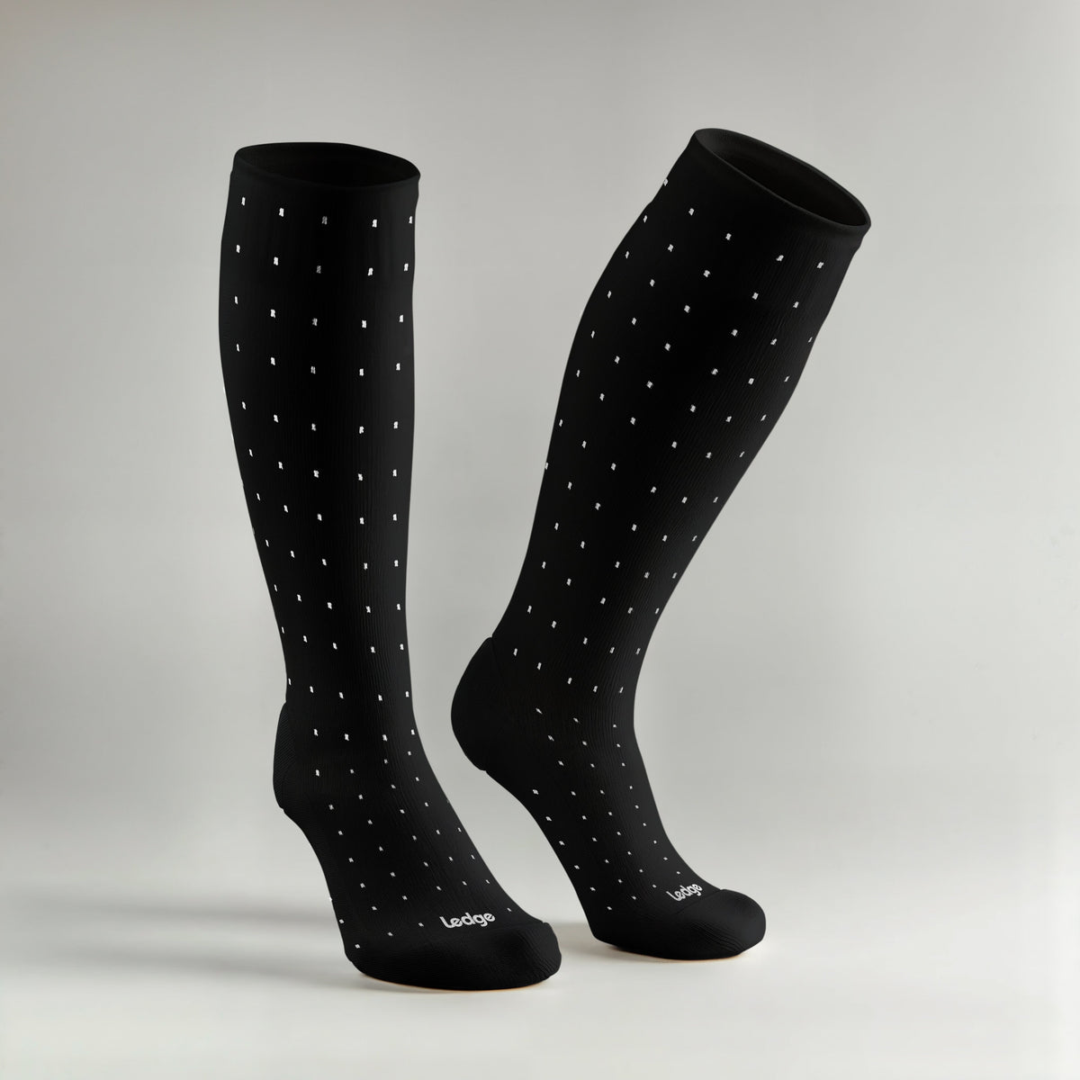 Compression Socks Work - Black Dots