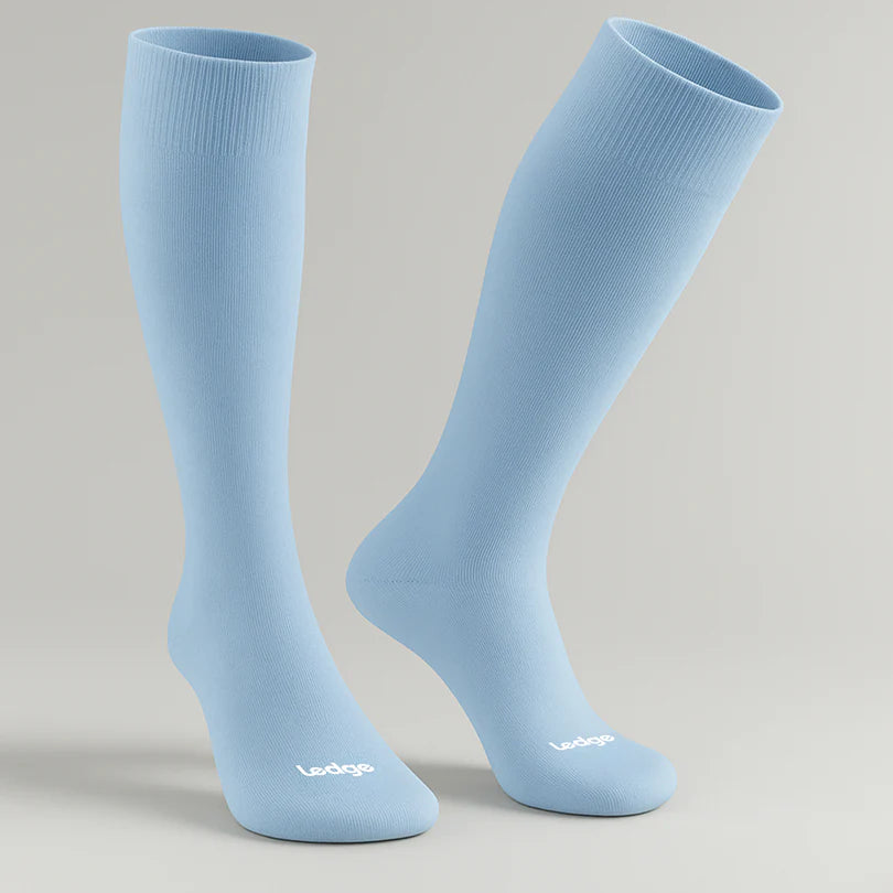 Essential Compression Socks Soft Blue