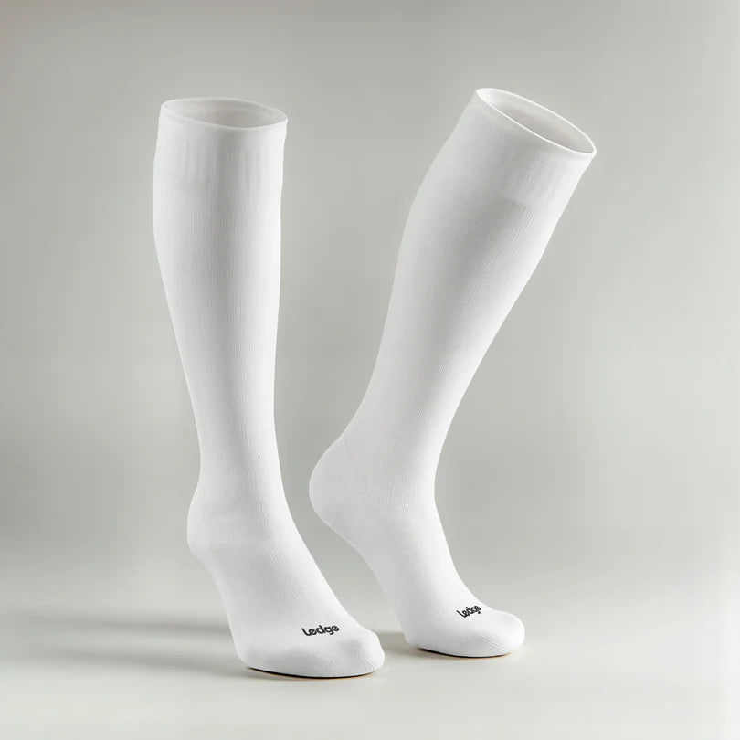 Essential Compression Socks White