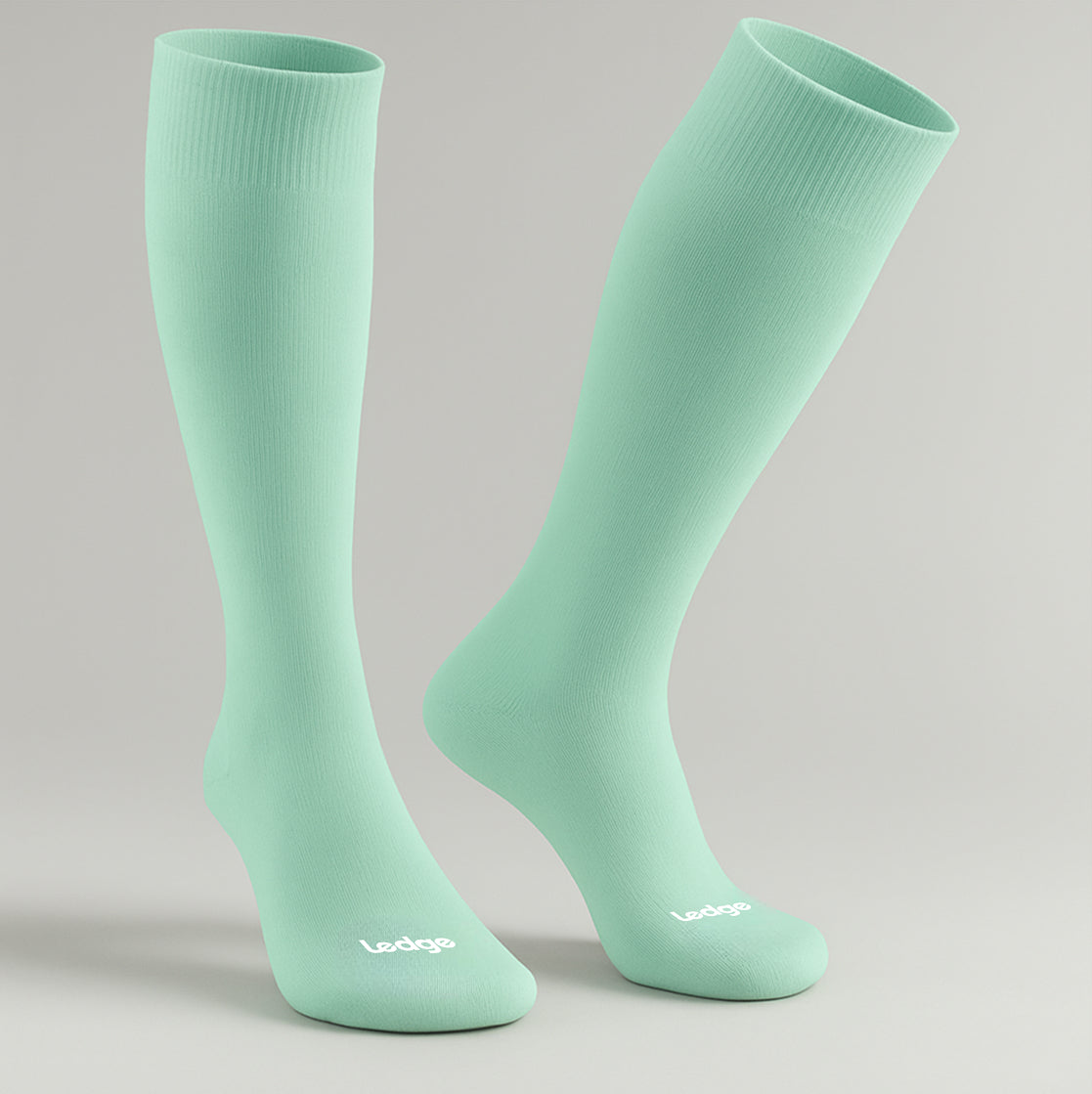 Compression Socks Walking - Soft Green